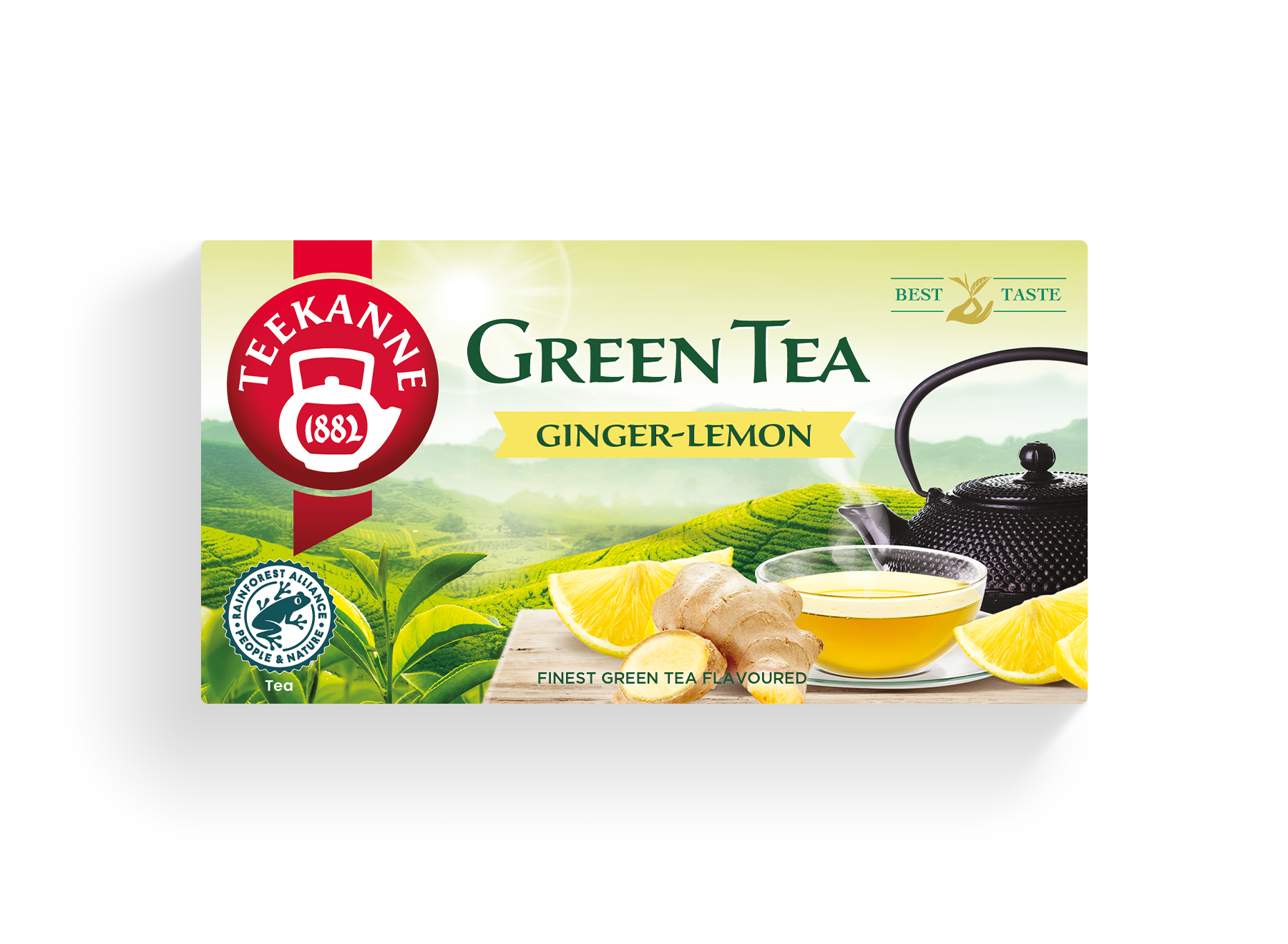 Zelený čaj Ginger & Lemon